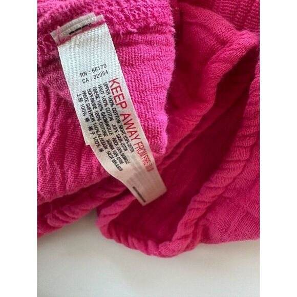 Daily Practice by Anthropologie Everyday Tee Dress XS Raspberry Rose/Hot Pink - Picture 7 of 11